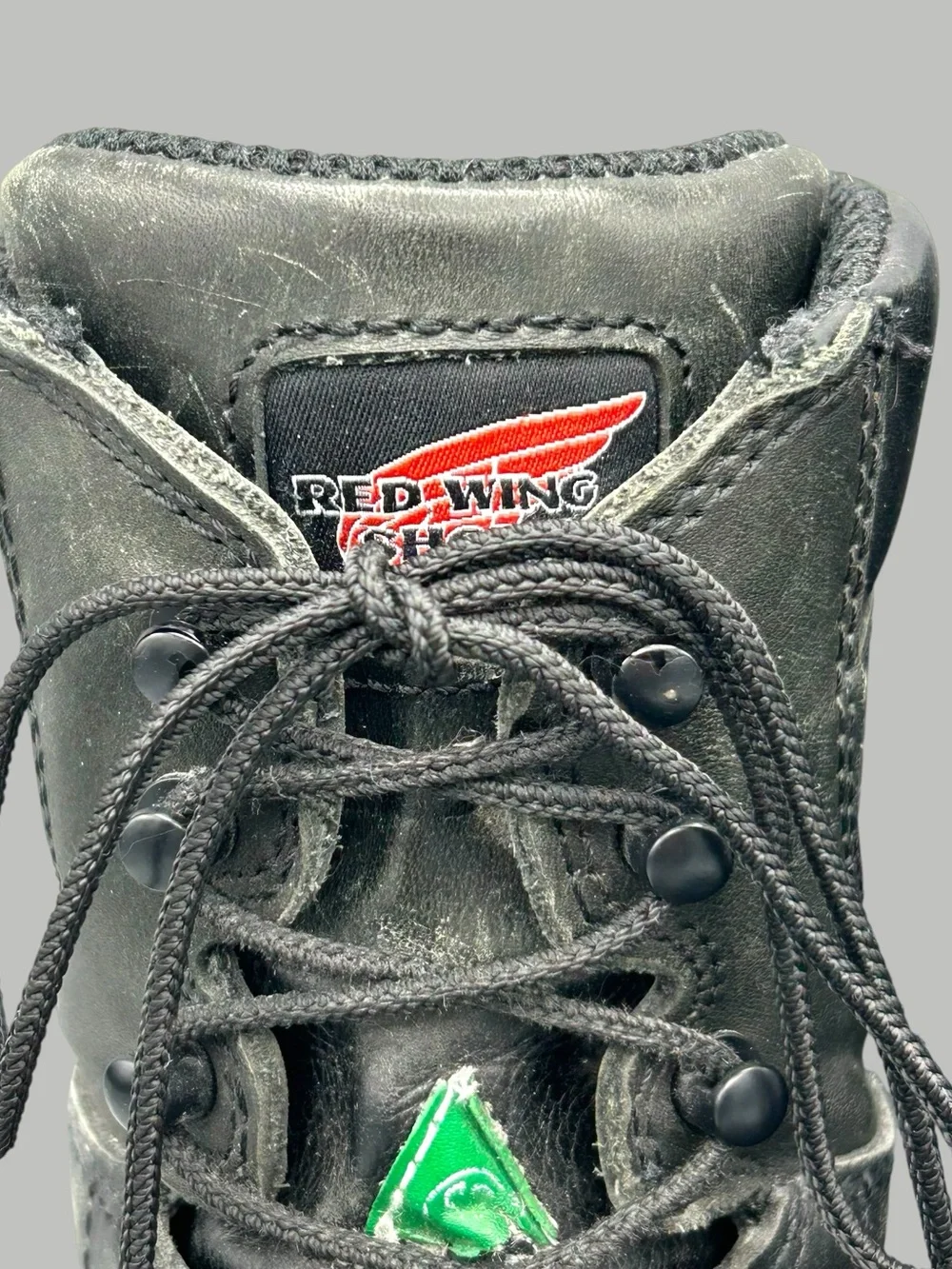 Red Wing Shoes Black Steel-Toe Work Boots 3512 Men’s Size 11.5D
